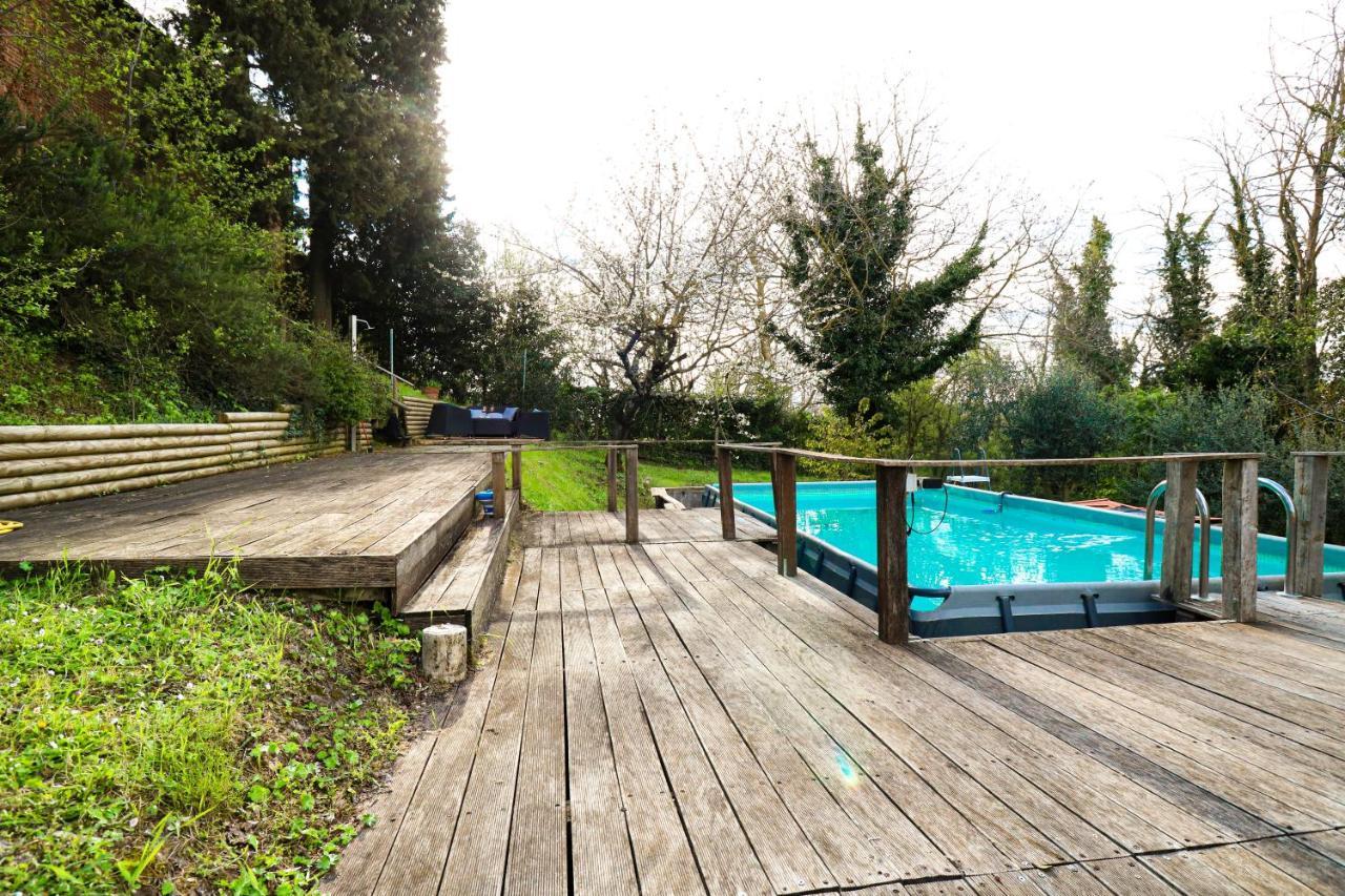 Casale Val D' Orcia- Relax E Lusso In Piscina Villa ตอร์ริตา ดิ เซียนา ภายนอก รูปภาพ