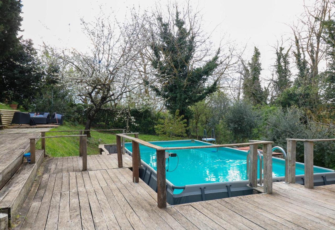 Casale Val D' Orcia- Relax E Lusso In Piscina Villa ตอร์ริตา ดิ เซียนา ภายนอก รูปภาพ