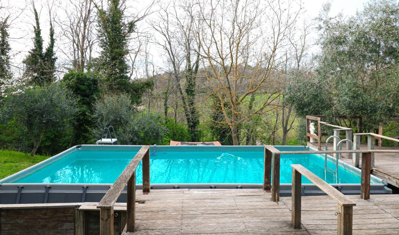 Casale Val D' Orcia- Relax E Lusso In Piscina Villa ตอร์ริตา ดิ เซียนา ภายนอก รูปภาพ